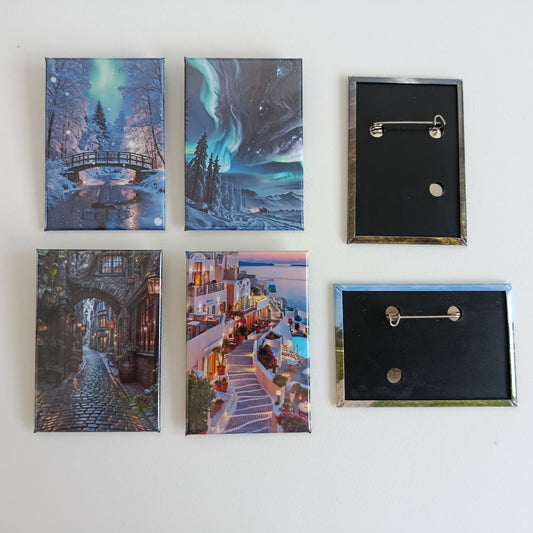 Custom Photo Badges
